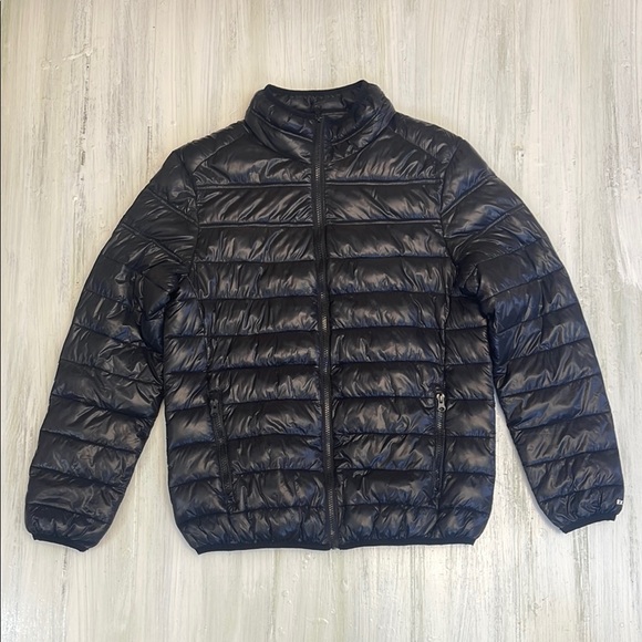 Exit 59 Women’s Black Puffer Jacket Sz L - Picture 1 of 10